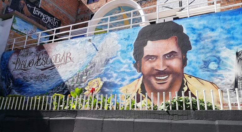 Visite de Pablo Escobar à Medellin