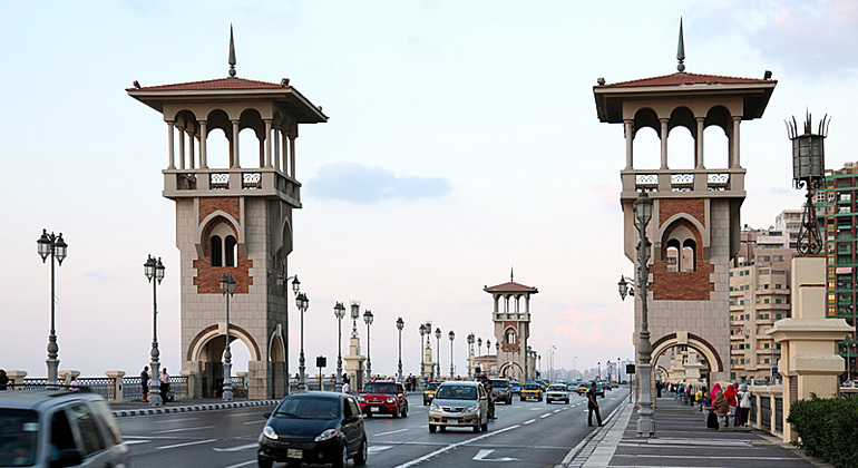 Alexandria Sehenswürdigkeiten erkunden, Egypt