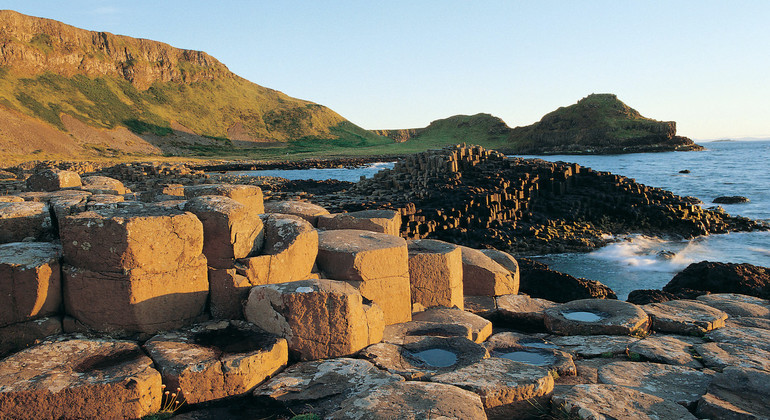 Giants Causeway , Dunluce Castle , Dark Hedges and Belfast from Dublin Ireland — #1