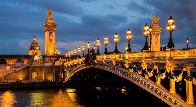 Nachtspaziergang in Paris