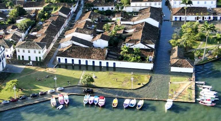 Tour della città di Paraty in portoghese, Brazil