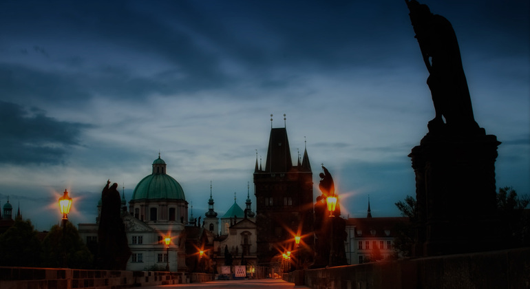 Visite nocturne de Prague en italien