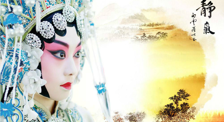 Peking-Oper-Show Bereitgestellt von chinatoursnet