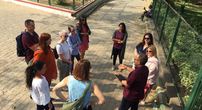 Passeio no Templo de Basavanagudi, India