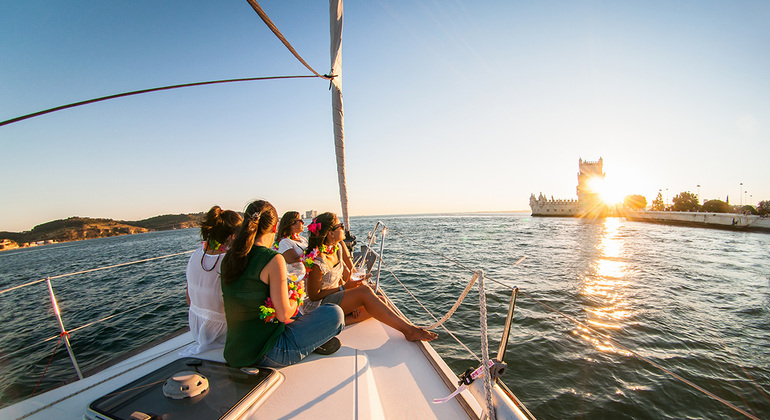 2.cruzeiro ao pôr-do-sol de 5 horas em Lisboa