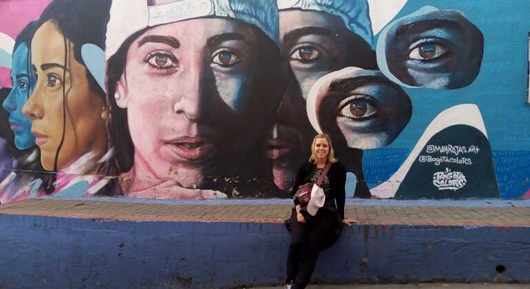 Ciudad Bolivar - Bunte Graffiti-Tour , Colombia