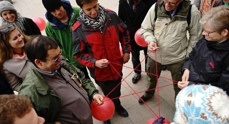 Passeio pedestre comunista em Sófia