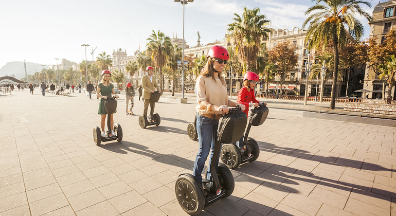 Breve recorrido en Segway por Barcelona España — #1