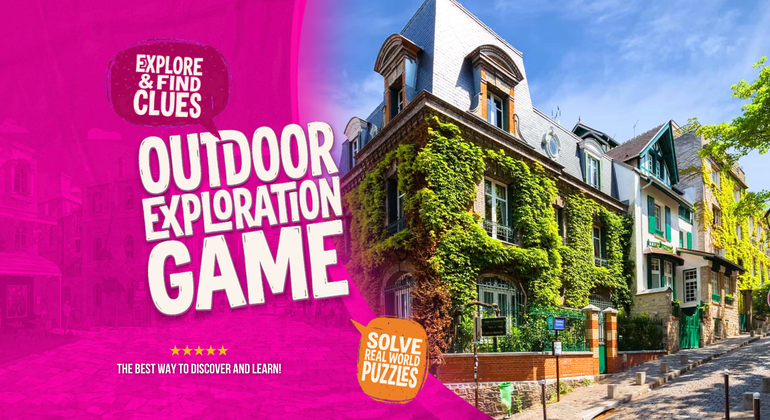 Montmartre Romântico: Jogo de exploração autoguiado e passeio a pé Organizado por Questo