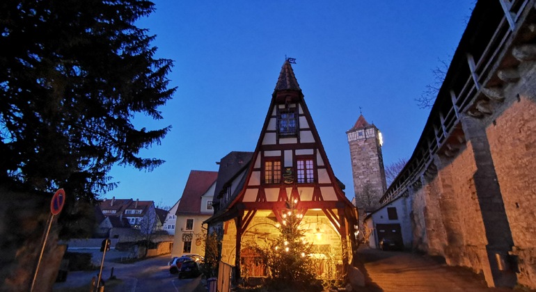 Rothenburg ob der Tauber von Nürnberg aus Bereitgestellt von Hallo Nuremberg! UG (haltungsbeschränkt)