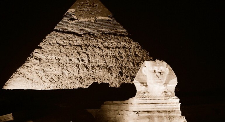 Incredibile spettacolo di suoni e luci alle Piramidi di Giza Egitto — #4