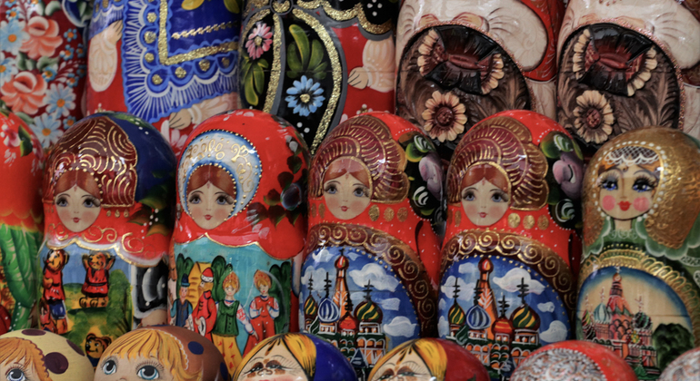 Izmaylovo Markt - Tour und Geschenke Einkaufen Bereitgestellt von EXCURSIONES EN RUSIA