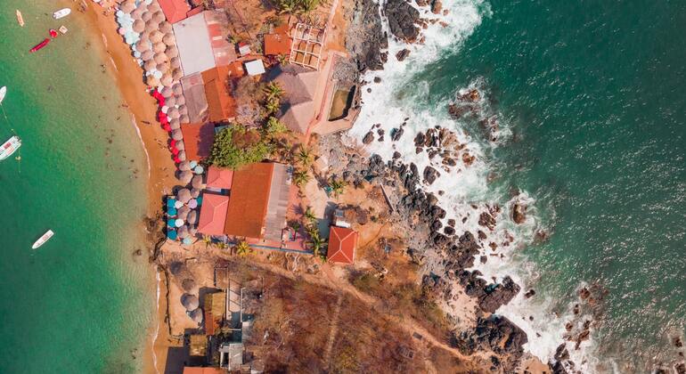 Visite de la plage de Las Gatas, Mexico