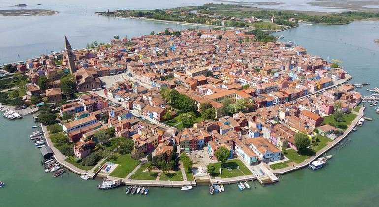 4-stündige öffentliche geteilte Tour: Murano & Burano Inseln