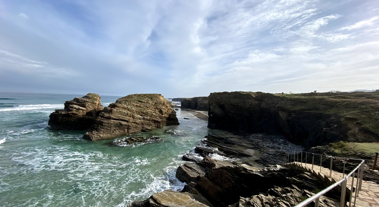 Gijon Cudillero Luarca Spiaggia di Catedrales Viaggio completo, Spain