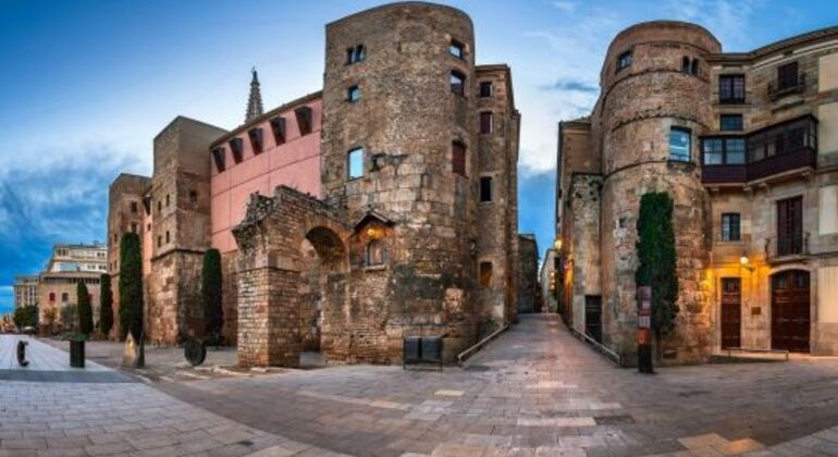 Barcino-Tour. Die Überreste des römischen Barcelona Bereitgestellt von Arkeo Tour