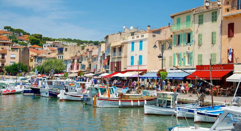 Viagem de táxi pela Provença em Marselha, France