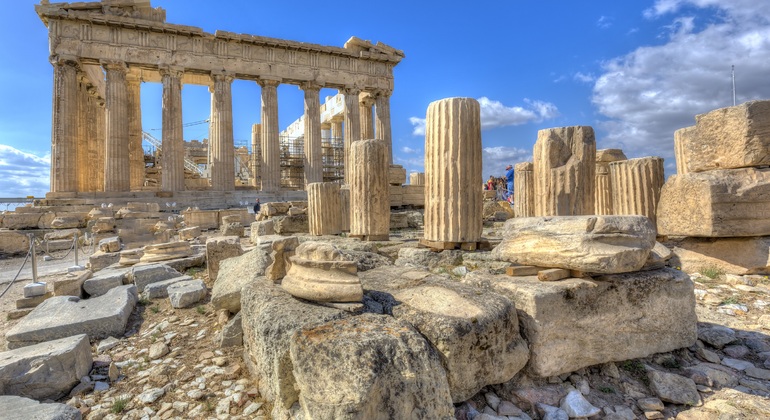 Excursión de un día a Atenas: Acrópolis y Cabo Sounio con almuerzo incluido