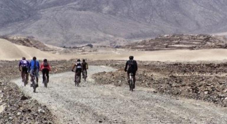 Caral Full Day Bike Tour Provided by Peru Cycling