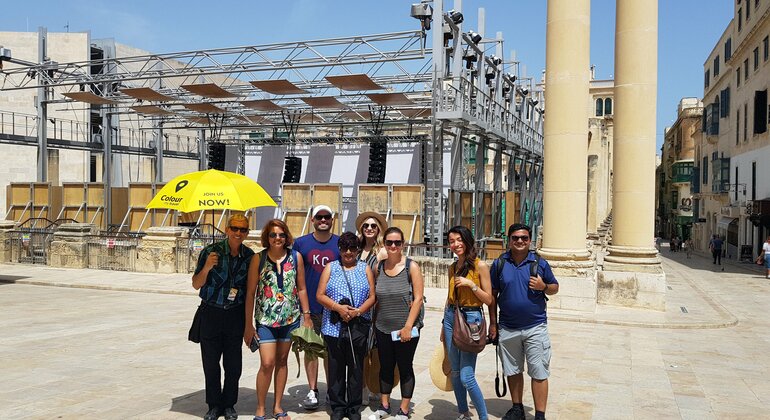 Tour a piedi gratuito della Valletta originale Fornito da Colour my Travel