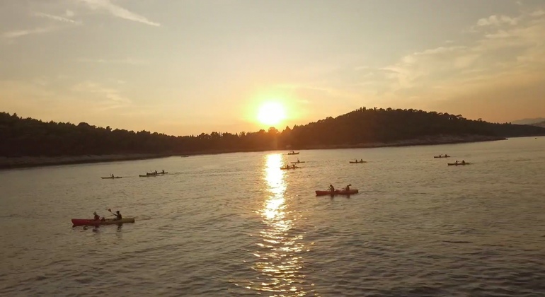 Kajaktour bei Sonnenuntergang in Dubrovnik Kroatien — #5