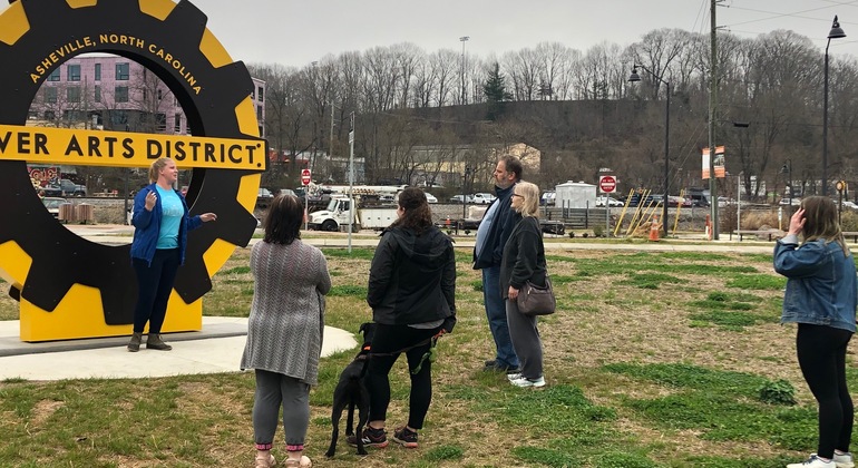 Visite guidée du quartier des arts de la rivière, USA