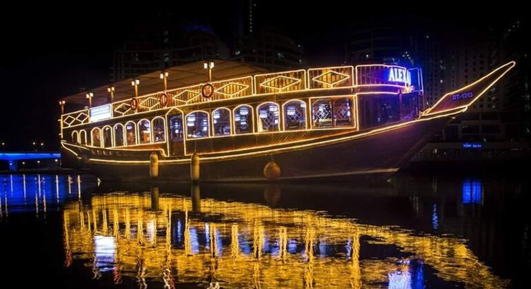 Cena crucero con espectáculo en Dubai Emiratos Árabes Unidos — #2