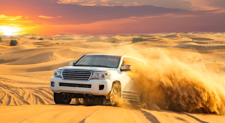 Safari mattutino nel deserto Emirati Arabi Uniti — #1