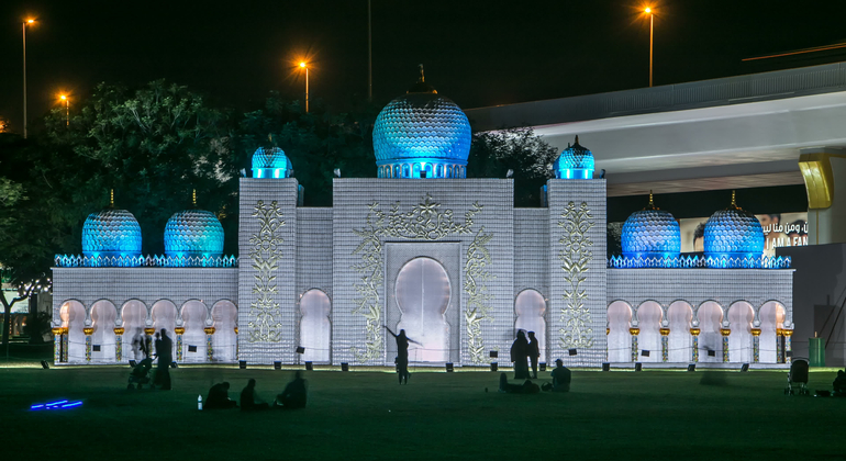 Tour del giardino luminoso di Dubai con trasferimento
