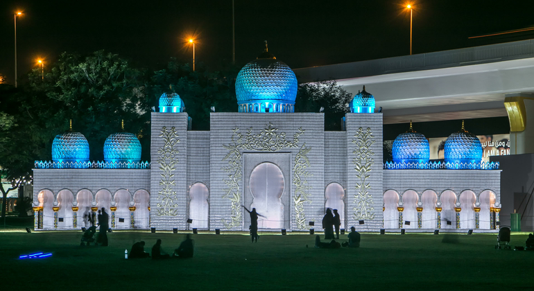 Visite de Glow Garden à Dubaï avec transfert