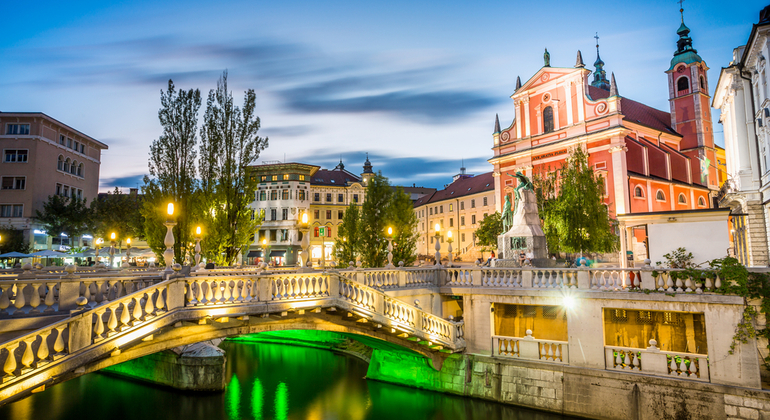 Visita privada à cidade de Ljubljana