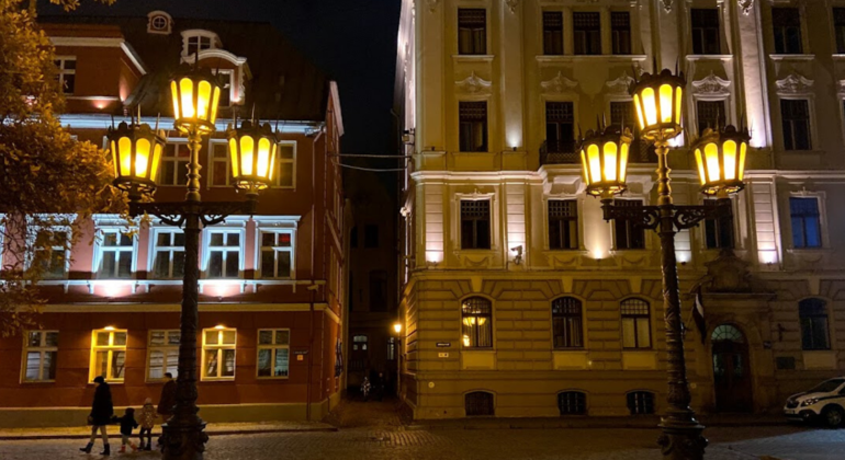 Visita libera serale della vecchia Riga Lettonia — #3