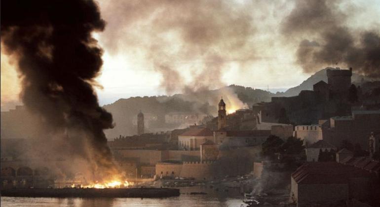 Visite de Dubrovnik pendant la guerre intérieure