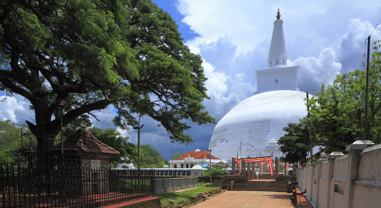 Circuit cycliste dans la ville sacrée d'Anuradhapura, Sri Lanka