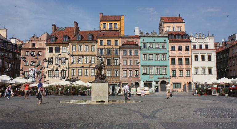 Tour a piedi del centro storico di Varsavia e di Krakowskie Przedmieśćie