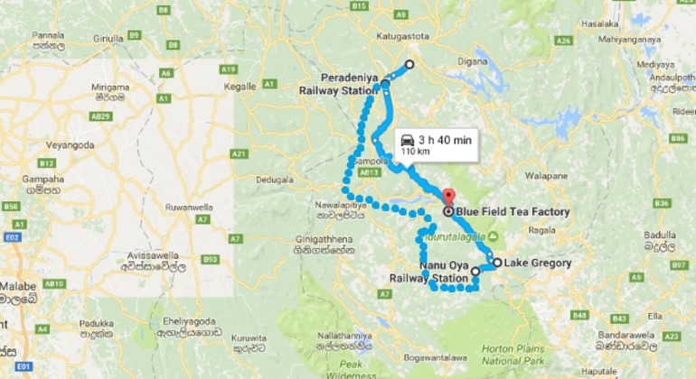 Nuwara Eliya desde Kandy en tren Sri Lanka — #4