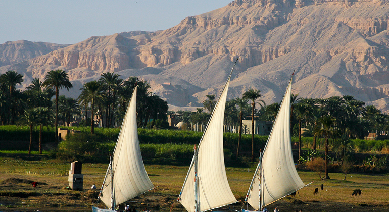 Luxor Sunset Felucca Ride and Banana Island with Lunch or Dinner Provided by Egypt Gift Tours