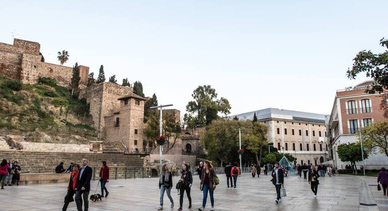 Spaziergang durch die alte Medina von Málaga