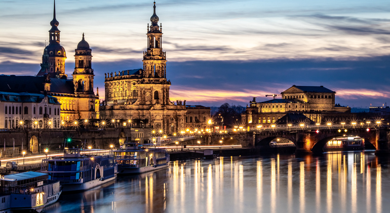 Visita guiada gratuita ao centro histórico de Dresden, Germany