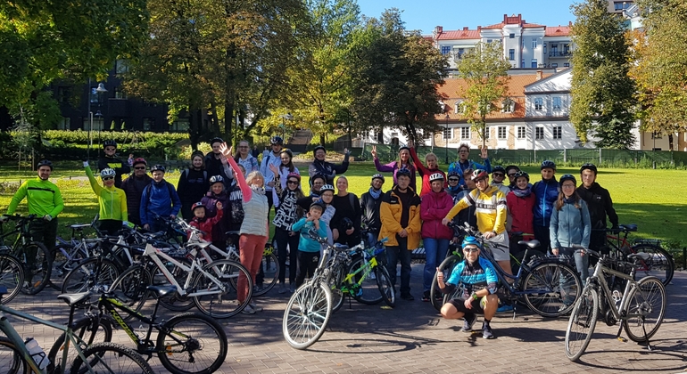 Regular City Bike Tour of Vilnius  “Iconic Landmarks & Hidden Gems” Provided by Avitalis Maizelis