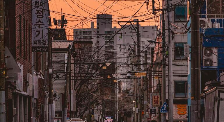 Stadtrundgang durch Daegu, South Korea