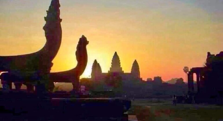 Sunrise at Angkor Wat Temple