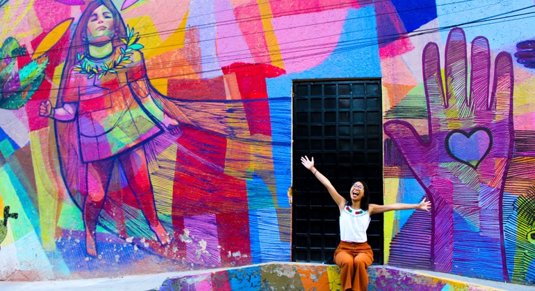 Frida Kahlo e arte de rua: Passeio a pé gratuito