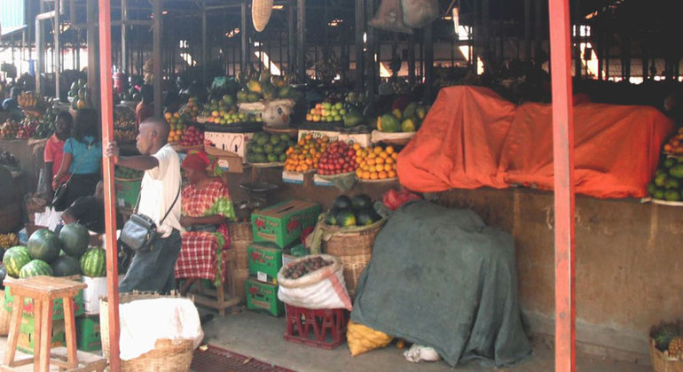 Rundgang durch die lokalen Märkte von Kigali, Rwanda