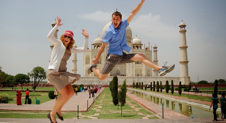 Excursion d'une journée à Agra au lever du soleil et au Taj Mahal