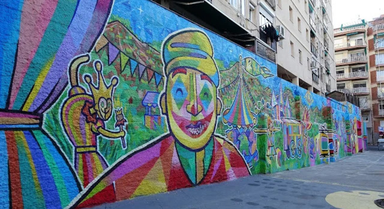 Passeio de arte urbana em Barcelona