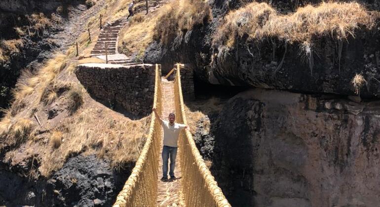 Q'eswachaca Bridge Full Day Tour Provided by Chullos Travel Perú