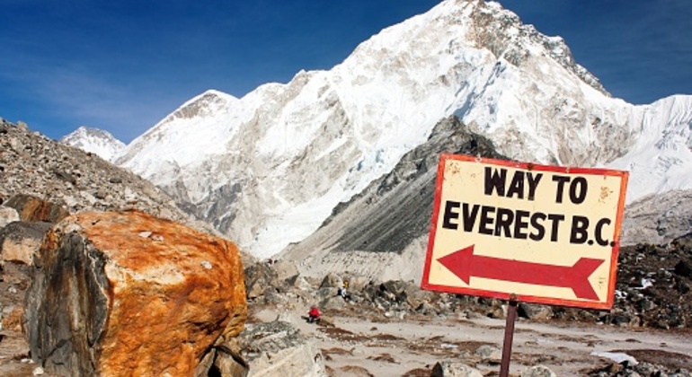 Visite à pied du camp de base de l'Everest Népal — #1