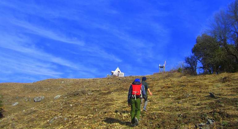 Randonnée d'une journée dans la nature à Mussoorie, India