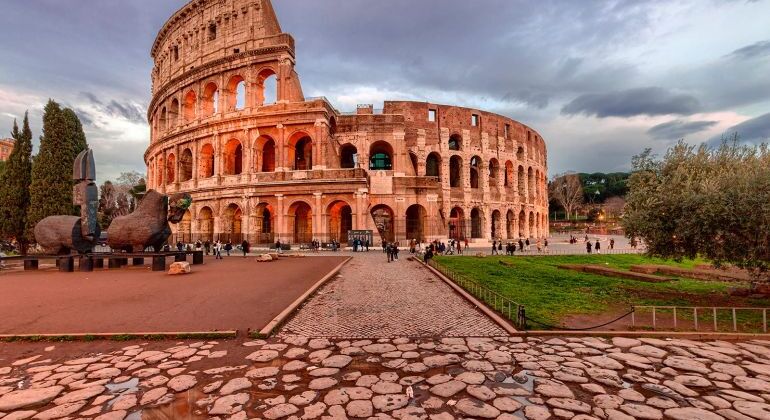 Visite du Colisée, de l'Arc de triomphe et de la Rome impériale